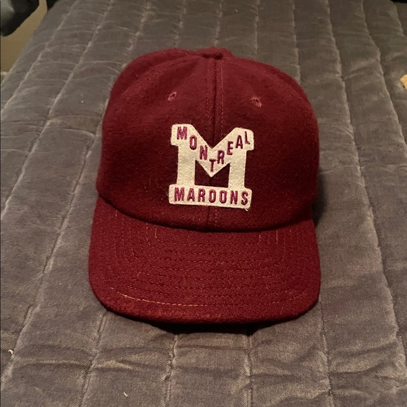 Ebbets Field Flannels Other - Ebbets Field Flannels Maroon Montreal Maroons Hat